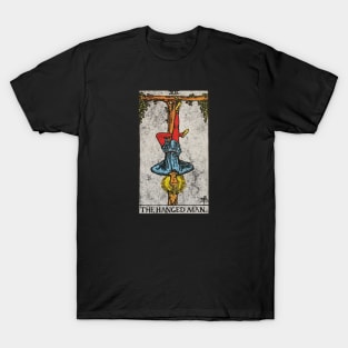 The Hanged Man tarot card (distressed) T-Shirt